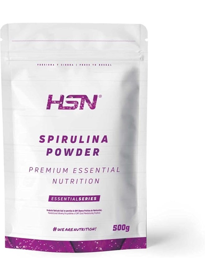 أتش أس أن مسحوق سبيرولينا - أرثروسبيرا بلاتنسيس - من HSN | 500 غرام = 100 جرعة لكل عبوة | سبيرولينا نقية 100% من طحالب غنية بالكلوروفيل | غير معدل وراثيًا، نباتي، خالٍ من الغلوتين - Image 1